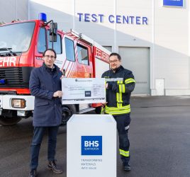 BHS spendet 10.000 Euro der Feuerwehr Sonthofen