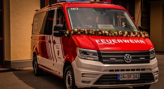 MTW Fahrzeugweihe 2025 Sonthofen